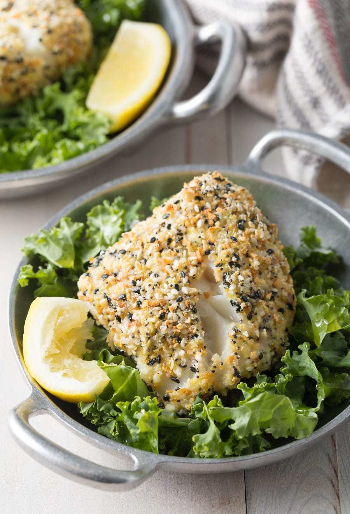 Healthy White Fish Recipes
 Baked White Fish with Everything Bagel Crust A Spicy