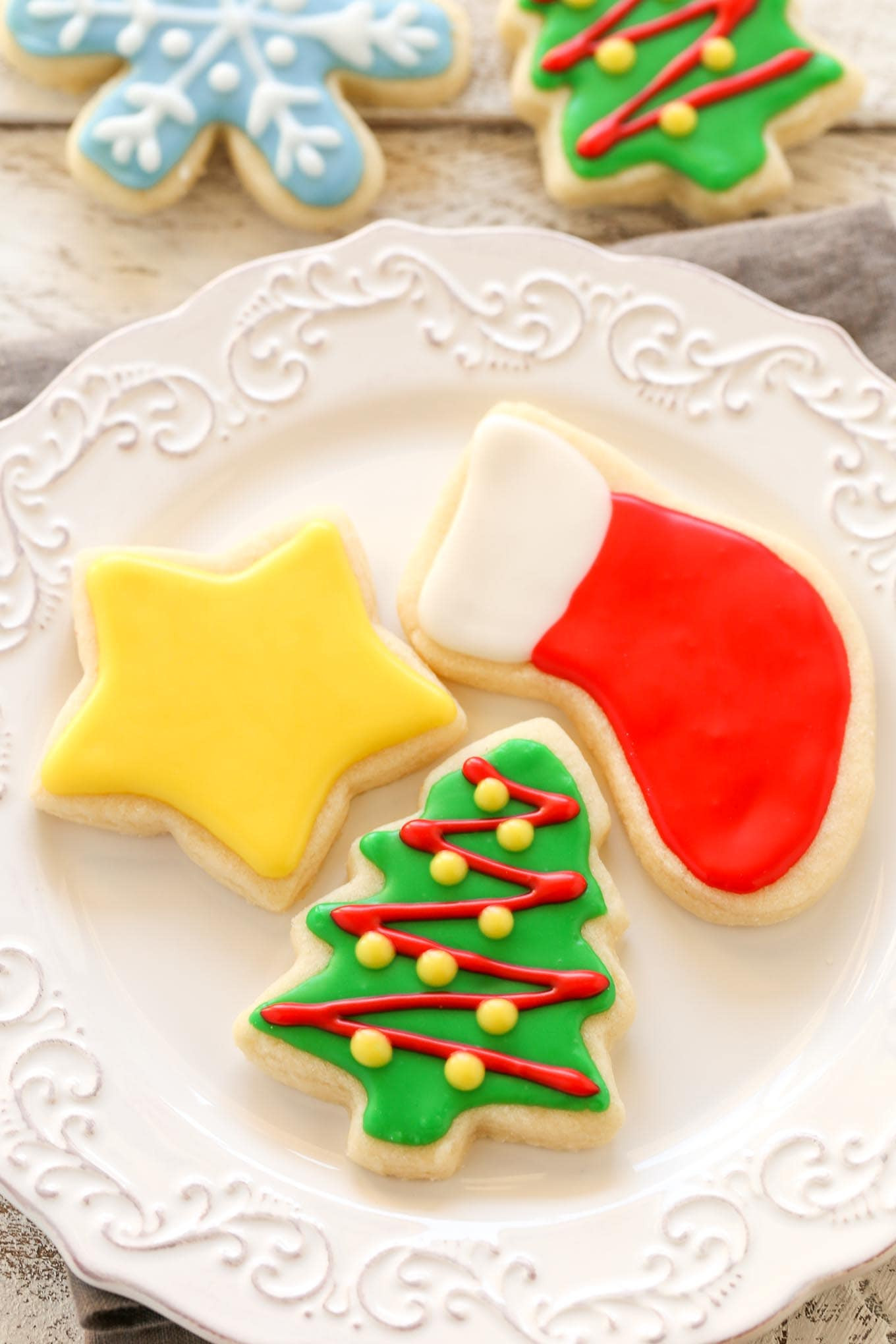 Holiday Cut Out Cookies
 Soft Christmas Cut Out Sugar Cookies Live Well Bake ten