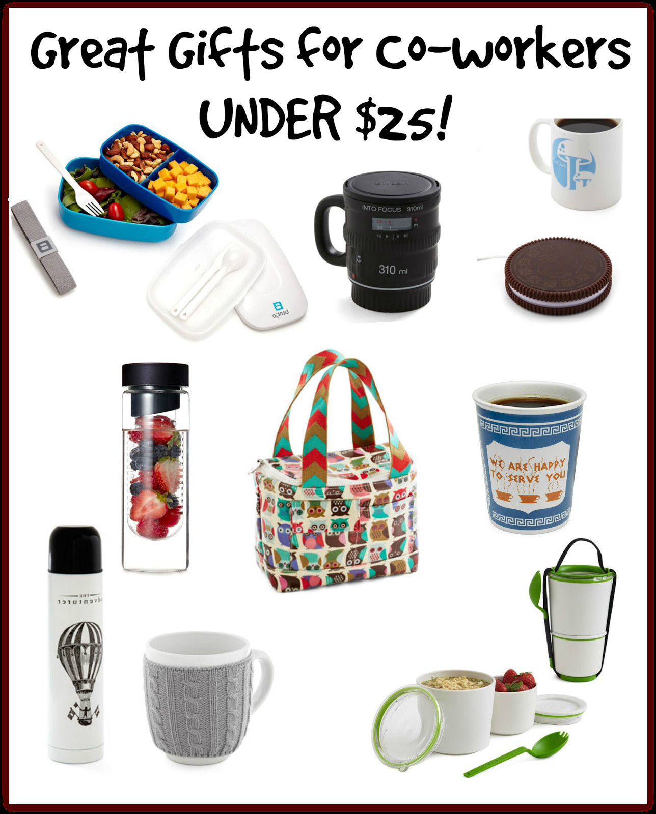 Holiday Gift Ideas For Employees Under $25
 A BEAUTIFUL LITTLE LIFE Gifts for Co Workers Colleagues