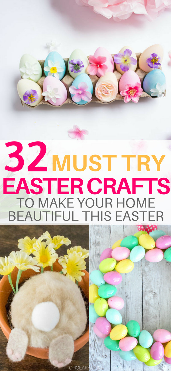 Homemade Crafts Adults
 32 Easter Crafts for Adults & Seniors to Bring Easter