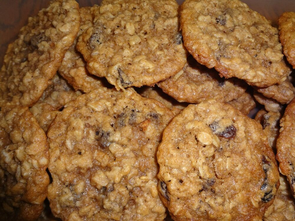 Homemade Oatmeal Cookies
 MOIST HOMEMADE OATMEAL RAISIN CINNAMON COOKIES 2 DOZEN