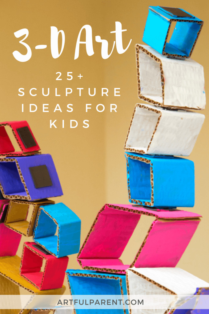 How To Ideas For Kids
 Sculpture Ideas for Kids More than 25 Fun 3D Art Ideas