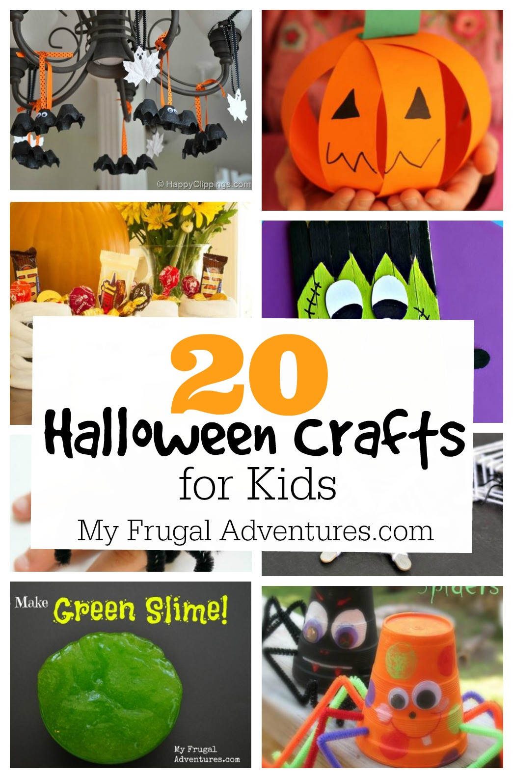 How To Ideas For Kids
 25 Halloween Craft Ideas for Children My Frugal Adventures