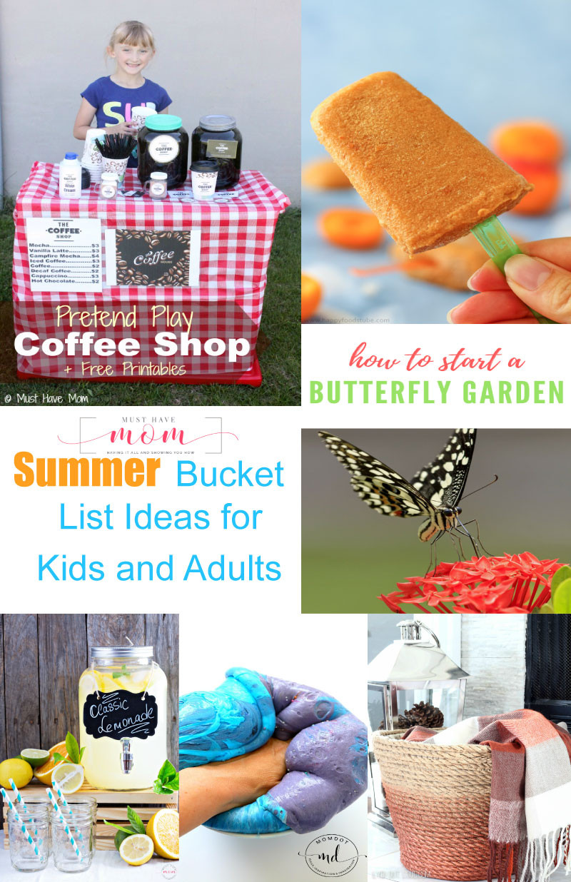 How To Ideas For Kids
 Summer Bucket List Ideas for Kids and Adults Must Have Mom