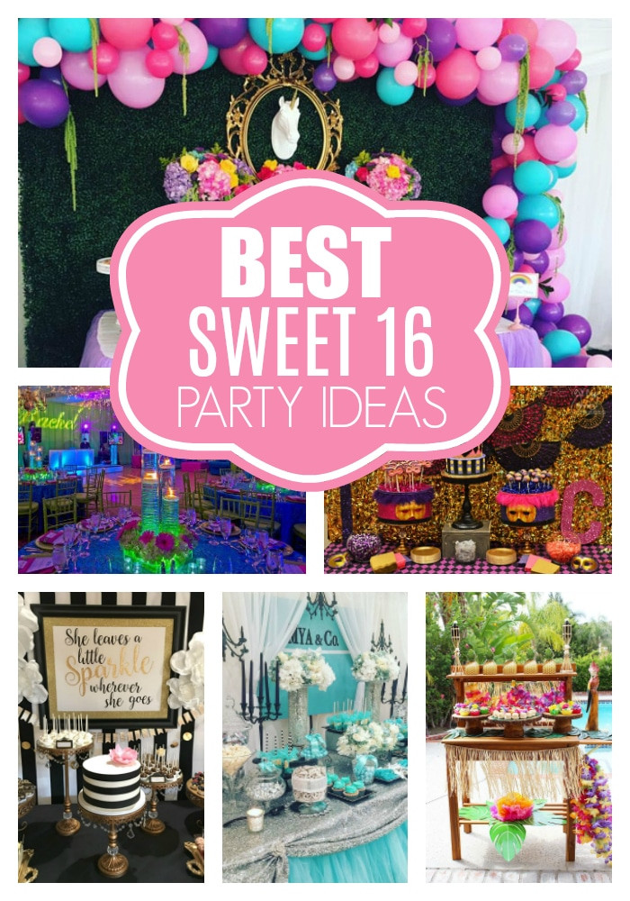 Ideas For 16 Birthday Party
 Best Sweet 16 Party Ideas and Themes Pretty My Party