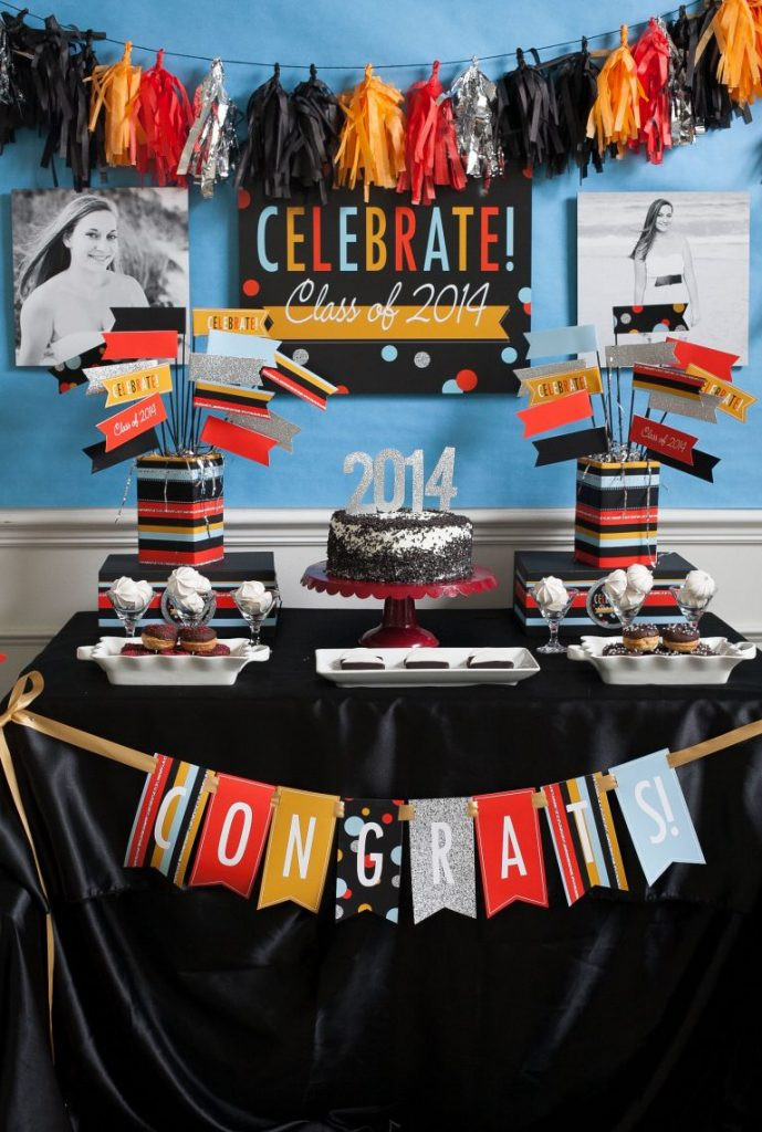Ideas For Decorating A Graduation Party
 25 Fun Graduation Party Ideas – Fun Squared