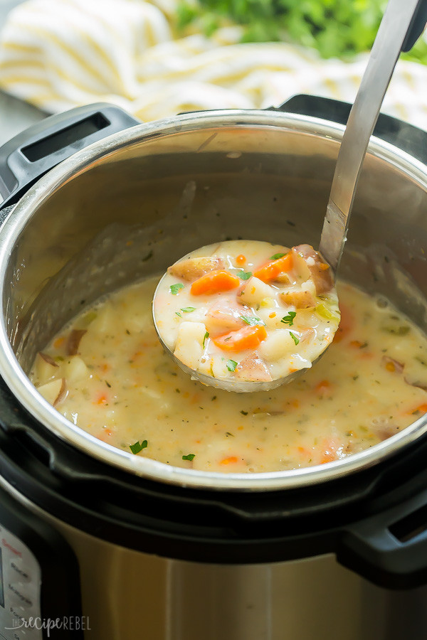 Instant Pot Potato Soup
 Instant Pot Potato Soup Recipe pressure cooker The