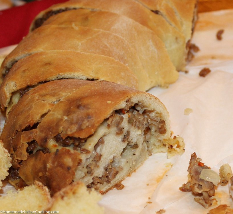 Italian Stuffed Bread Recipes
 Sausage & ion Italian Bread – Homemade Italian Cooking
