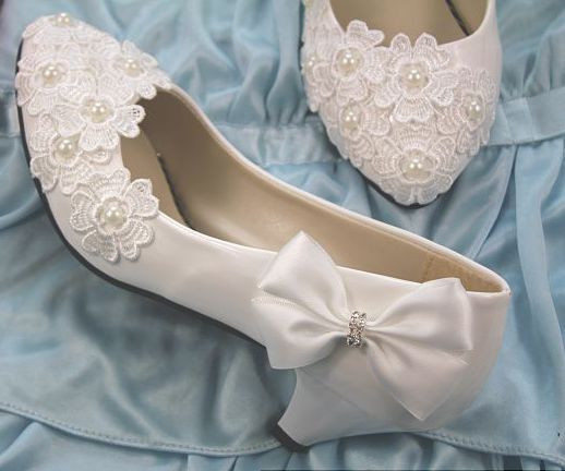 Jcpenney Wedding Shoes
 New 2018 women s wedding shoes white low high heels bow
