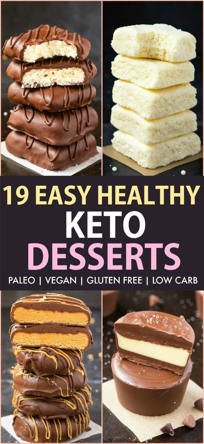 Keto Dairy Free Desserts
 19 Easy Keto Desserts Recipes which are actually healthy