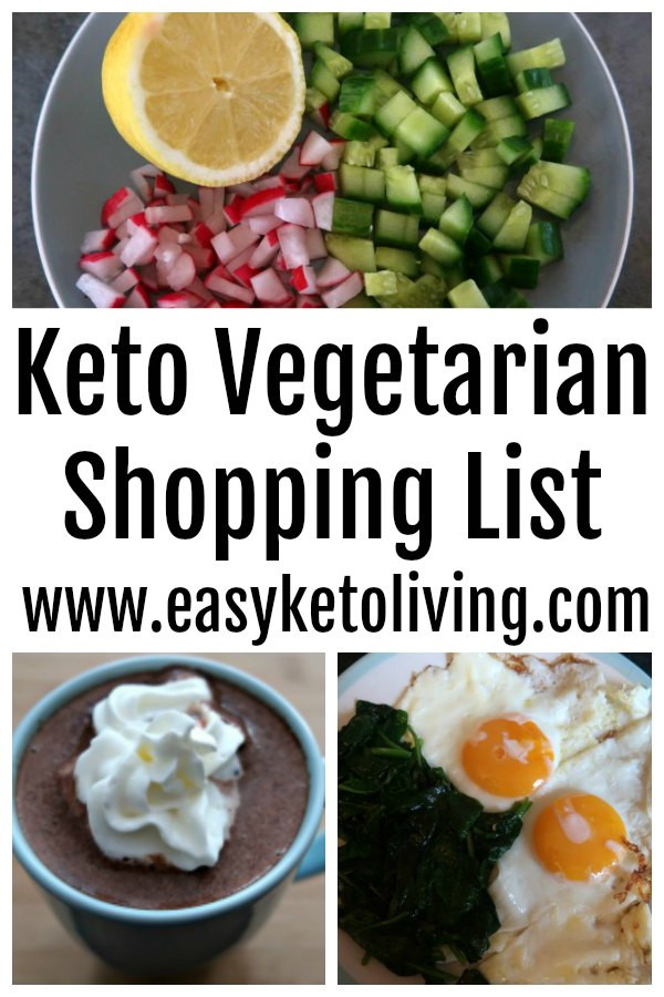 Keto Diet For Vegetarian
 Keto Ve arian Shopping List Low Carb Veggie Shopping