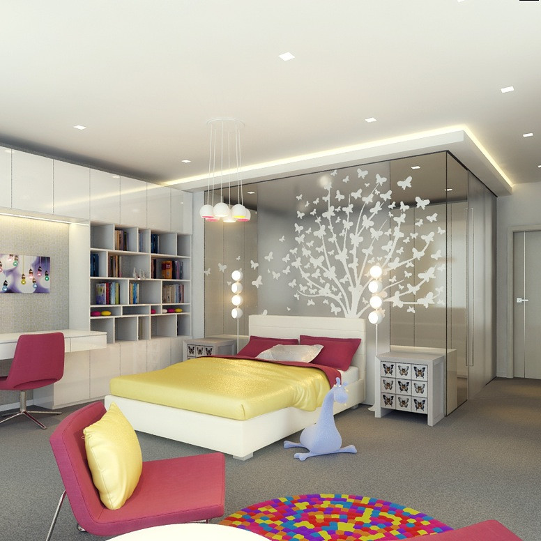Kids Bedroom Designs
 Kids Rooms Climbing Walls and Contemporary Schemes
