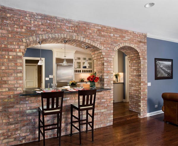 Kitchen Brick Wall
 Exposed Brick Kitchen Walls — Eatwell101