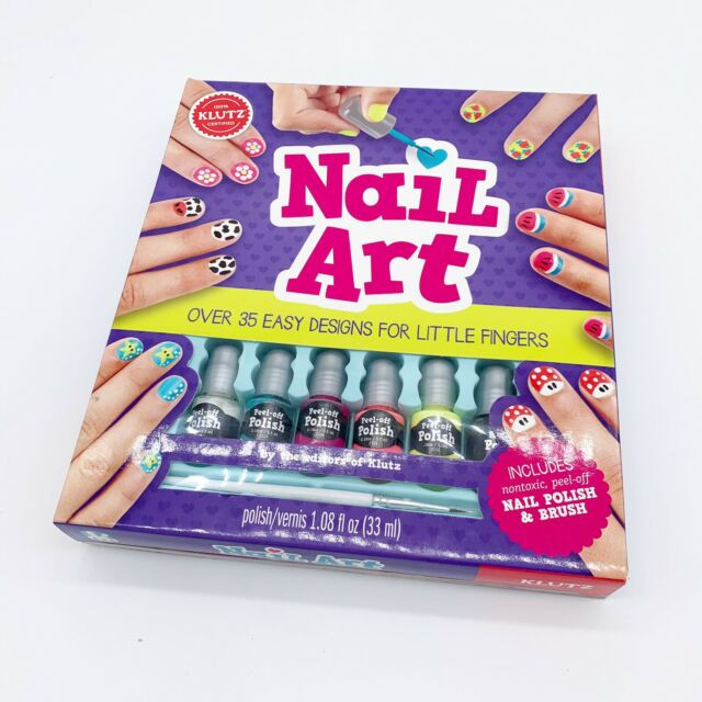 Klutz Nail Art Craft Kit
 Klutz Nail Art Book Kit Fun for Kids Nail Polish