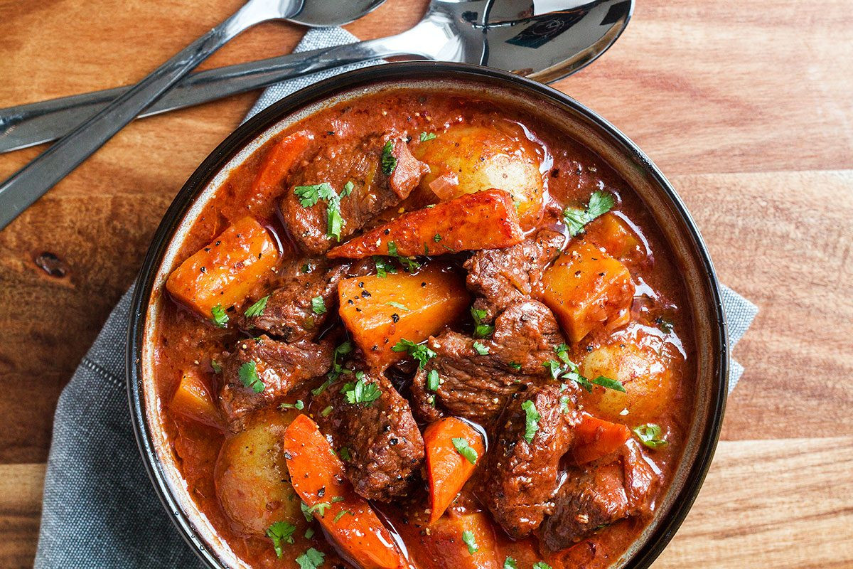 Lamb Stew Slow Cooker Recipe
 Slow Cooker Beef Stew Recipe with Butternut Carrot and
