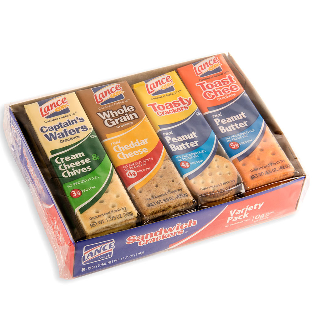 Lance Sandwich Crackers
 Lance Sandwich Crackers 8 Count Variety Pack