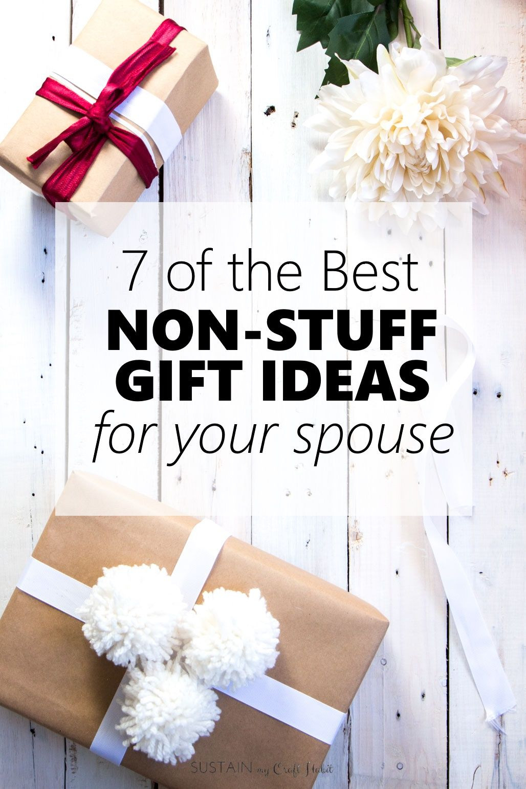 Last Minute Birthday Gifts For Wife
 7 of the Best Non Stuff Gift Ideas for your Spouse