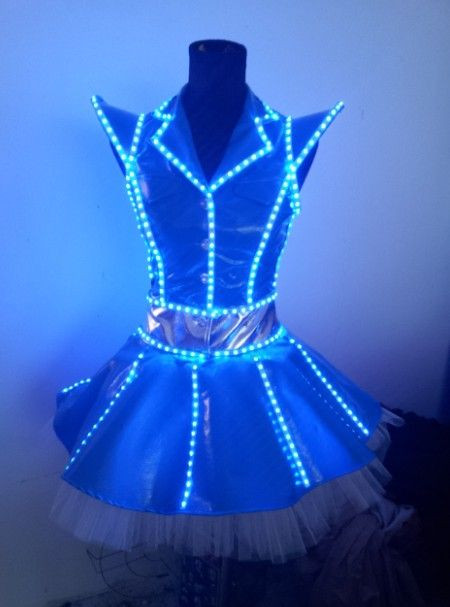Led Costume DIY
 CS0070 Womens y Dancing LED Costume