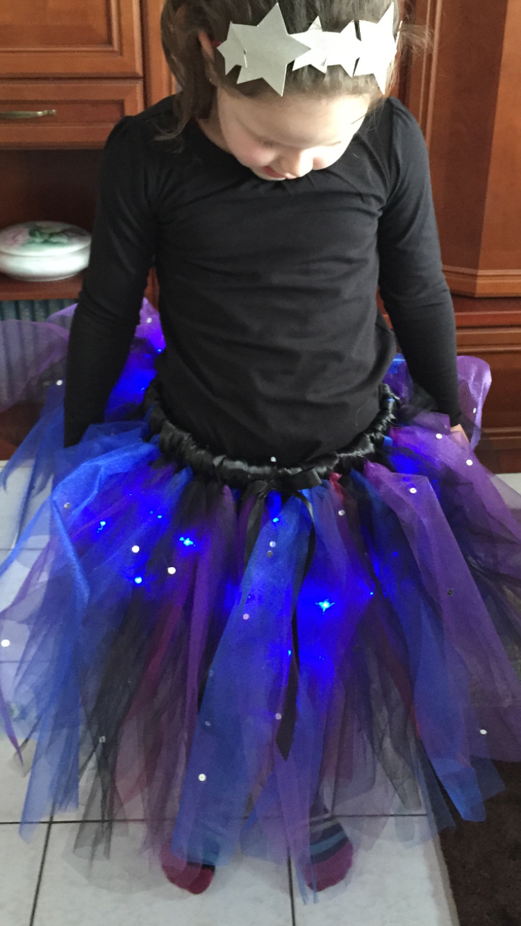 Led Costume DIY
 Galaxy costume with led lights …