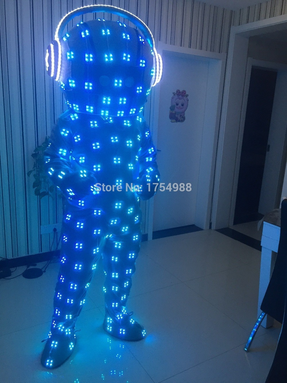 Led Costume DIY
 LED costume LED Luminous costume Illuminated Suit for