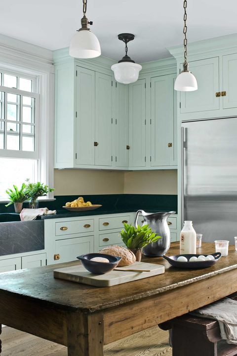 Light Green Kitchen
 14 Best Kitchen Paint Colors Ideas for Popular Kitchen