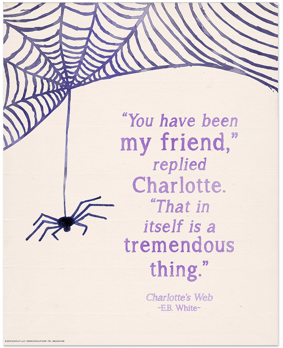 Literary Quotes About Friendship
 You Have Been My Friend Inspirational Literary E B White