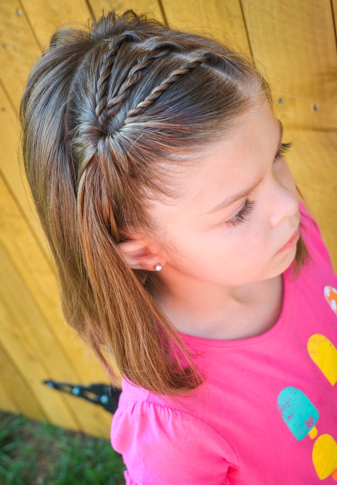 Little Girl Hairstyles For Short Hair Pinterest
 25 Little Girl Hairstyles you can do YOURSELF