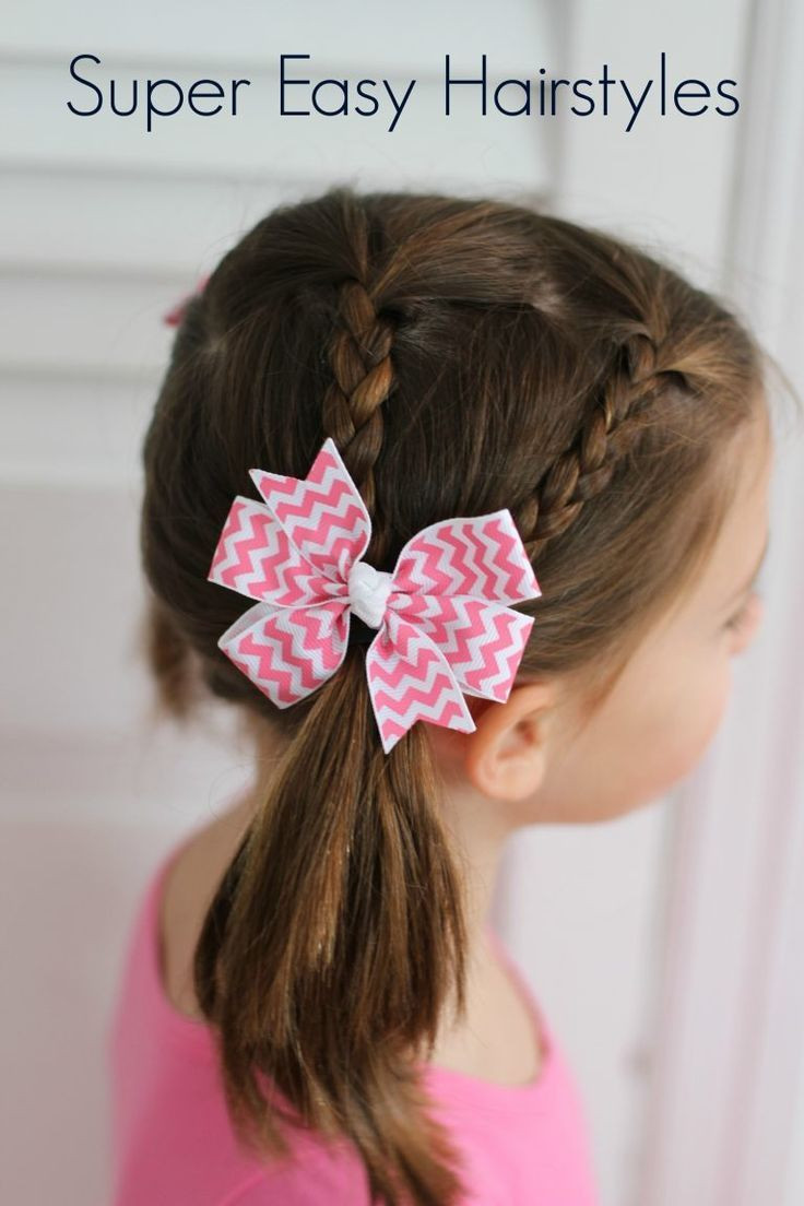 Little Girl Hairstyles For Short Hair Pinterest
 Best 25 Easy hairstyles for kids ideas on Pinterest