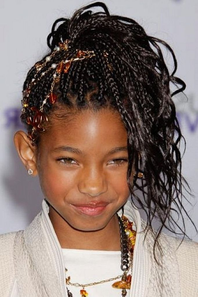Little Girl Ponytail Hairstyles African American
 Braided Ponytail Hairstyles For Kids African Little Girls