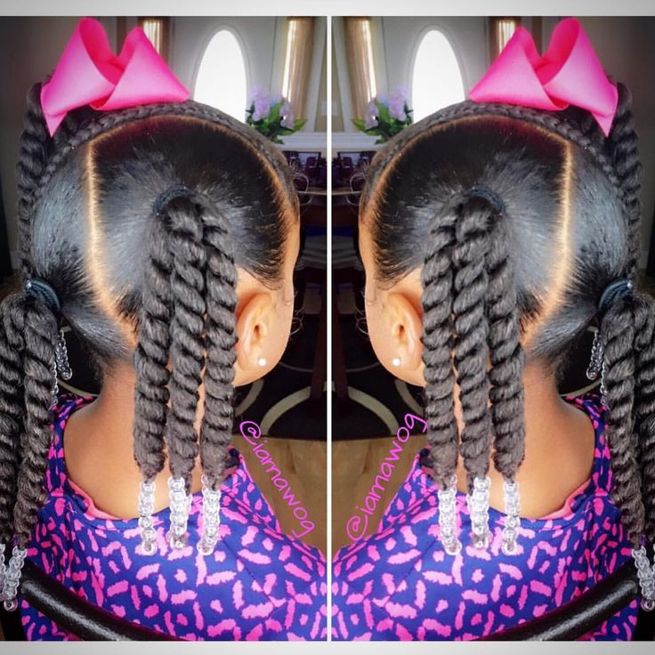 Little Girl Ponytail Hairstyles African American
 355 best images about African Princess Little Black Girl
