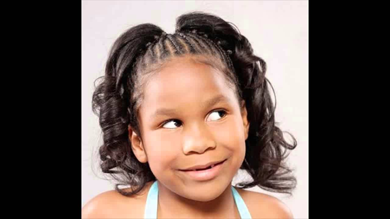 Little Girl Ponytail Hairstyles African American
 African American Little Girl Kids Ponytail Hairstyles