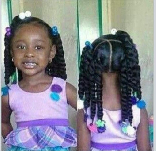 Little Girl Ponytail Hairstyles African American
 76 best African American Princess hairstyles images on
