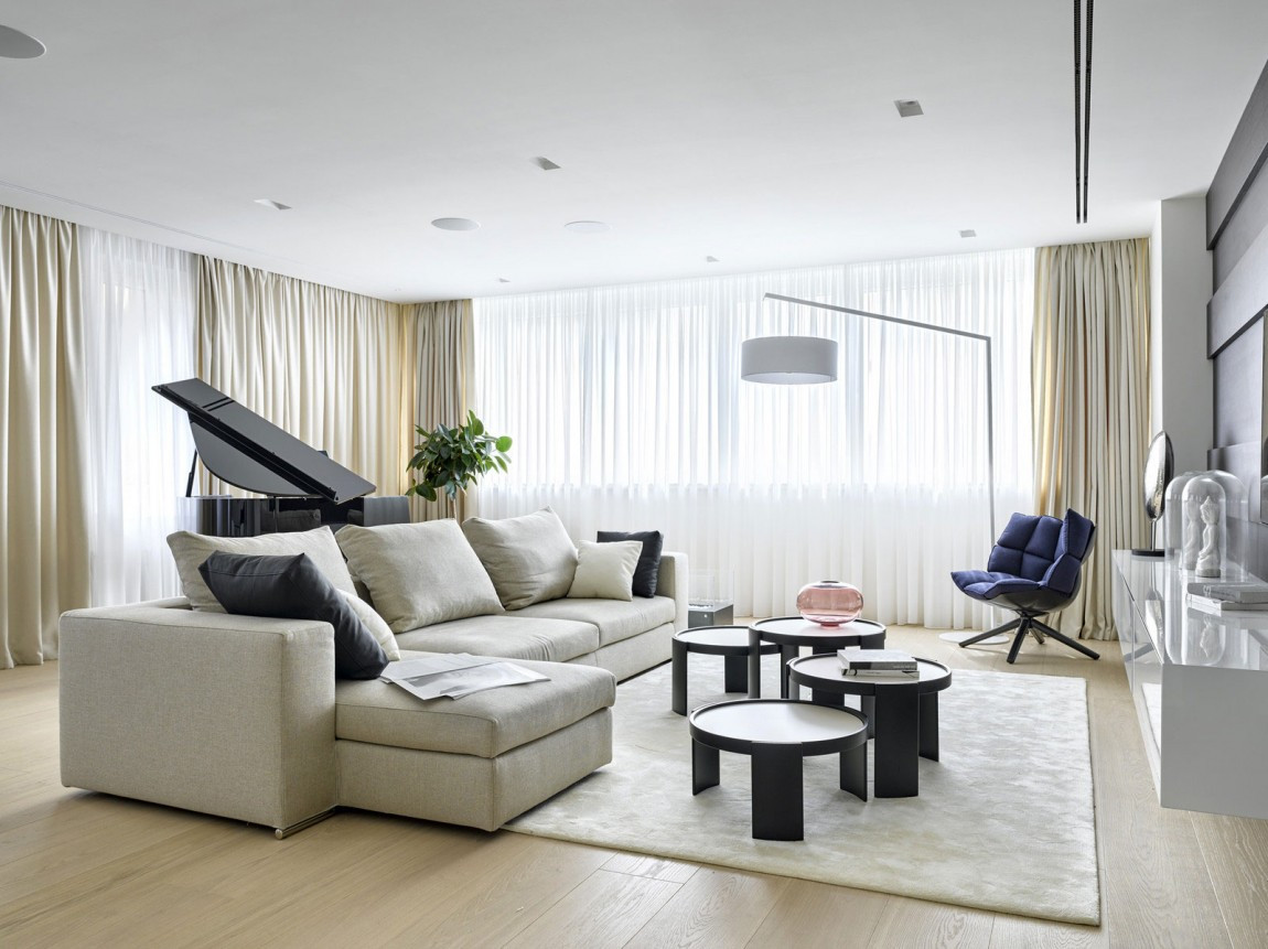 Living Room Apartment Ideas
 Room ideas Luxury apartment design by Alexandra Fedorova