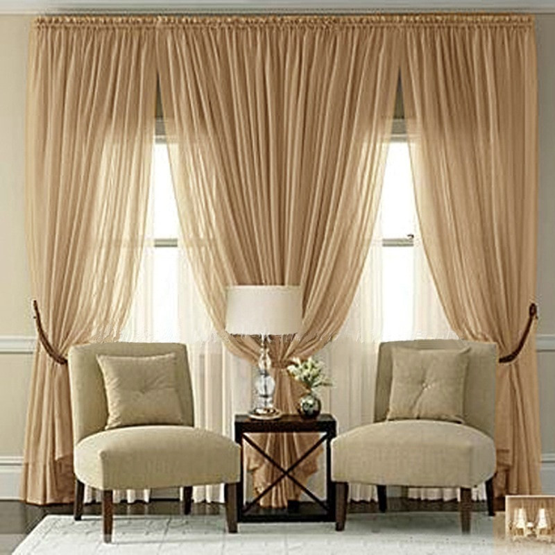 Living Room Window Curtains
 Aliexpress Buy 2016 Classic Sheer Curtains For