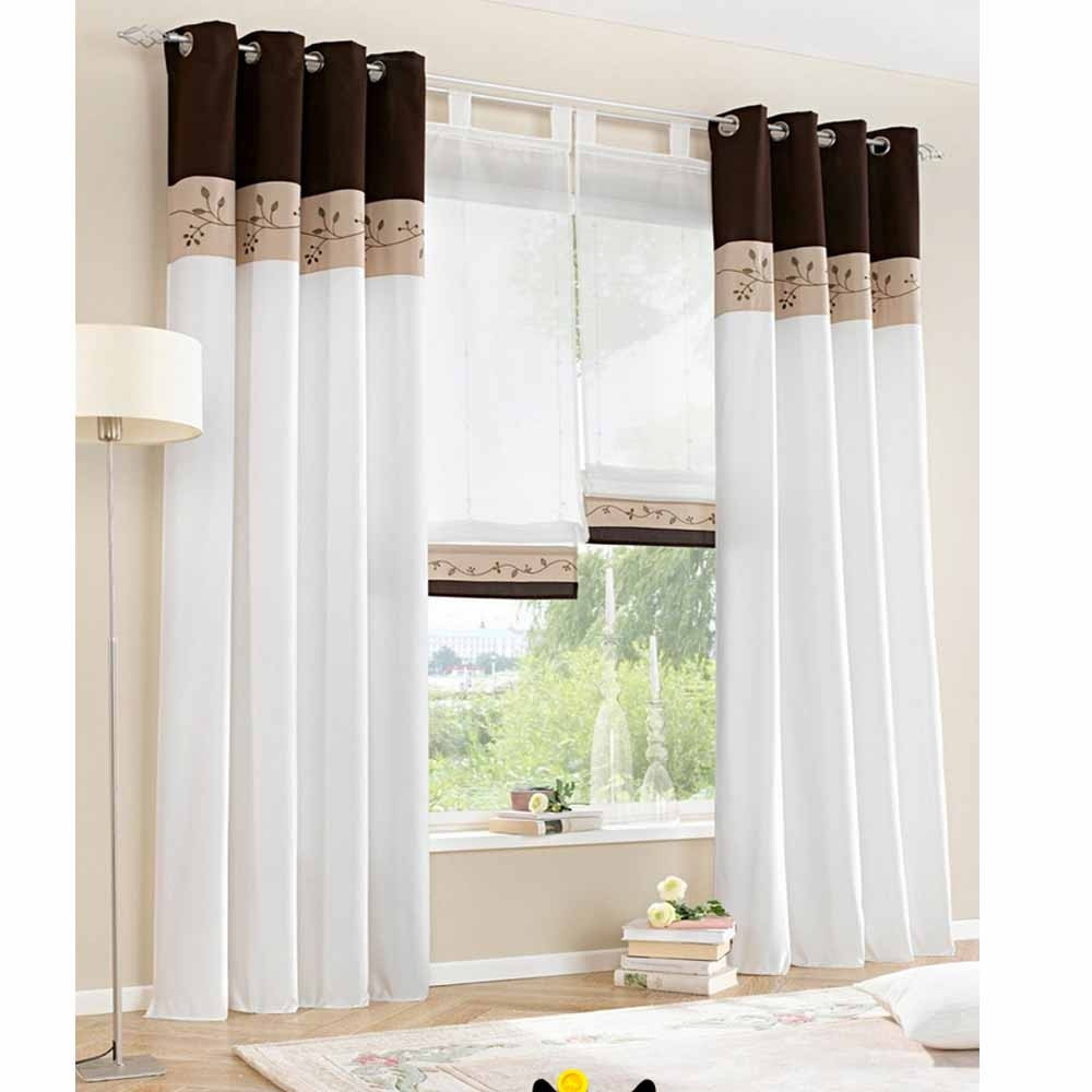Living Room Window Curtains
 1 piece only 2015 New White Living Room Curtains
