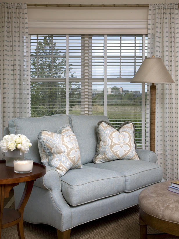 Living Room Window Curtains
 Window Treatments Design Ideas 2011 By HGTV Designers