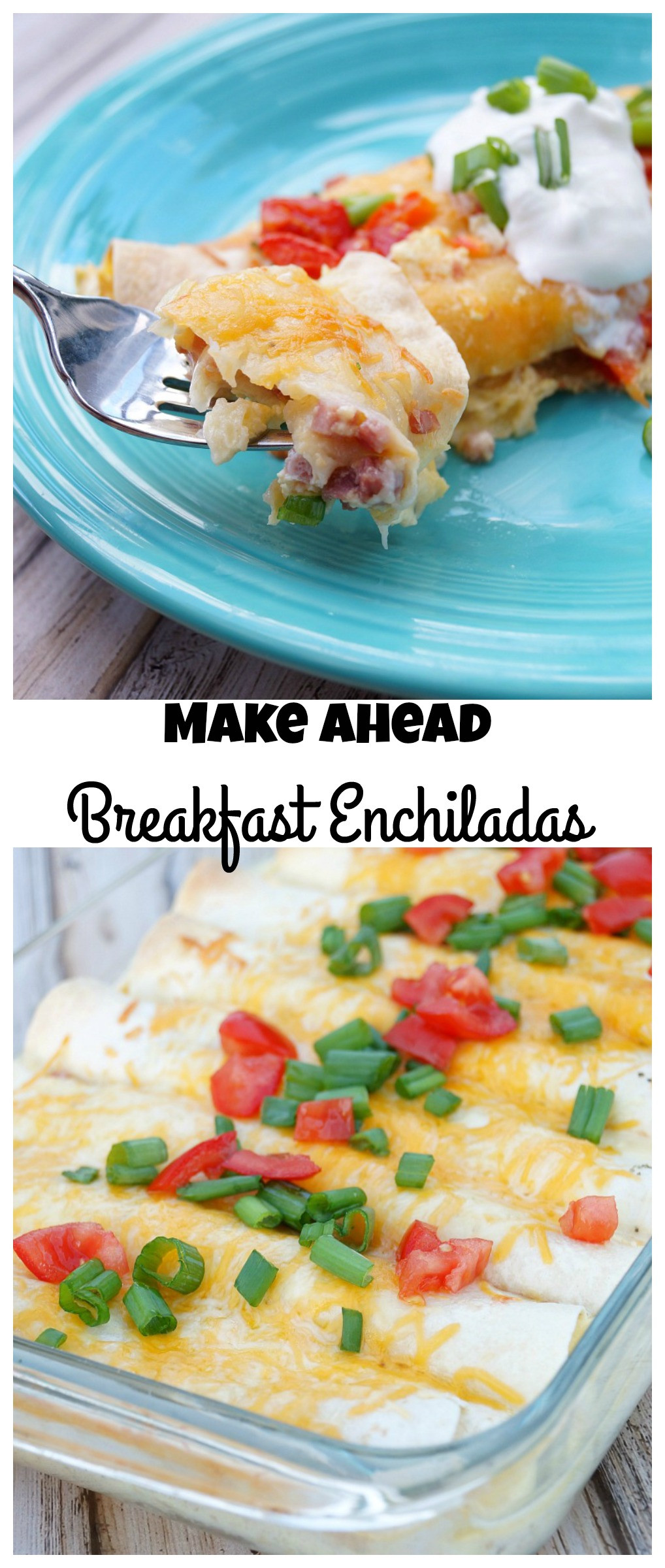 Make Ahead Breakfast Enchiladas
 Make Ahead Breakfast Enchiladas