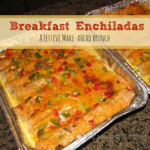 Make Ahead Breakfast Enchiladas
 Breakfast Enchiladas Festive Make Ahead Christmas Brunch