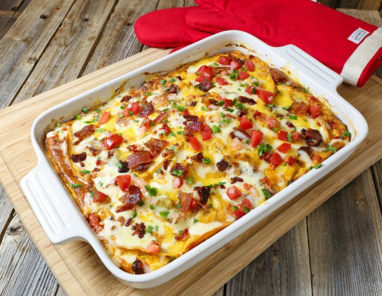 Make Ahead Mexican Casserole
 Make Ahead Mexican Lasagna Breakfast Casserole with Dry