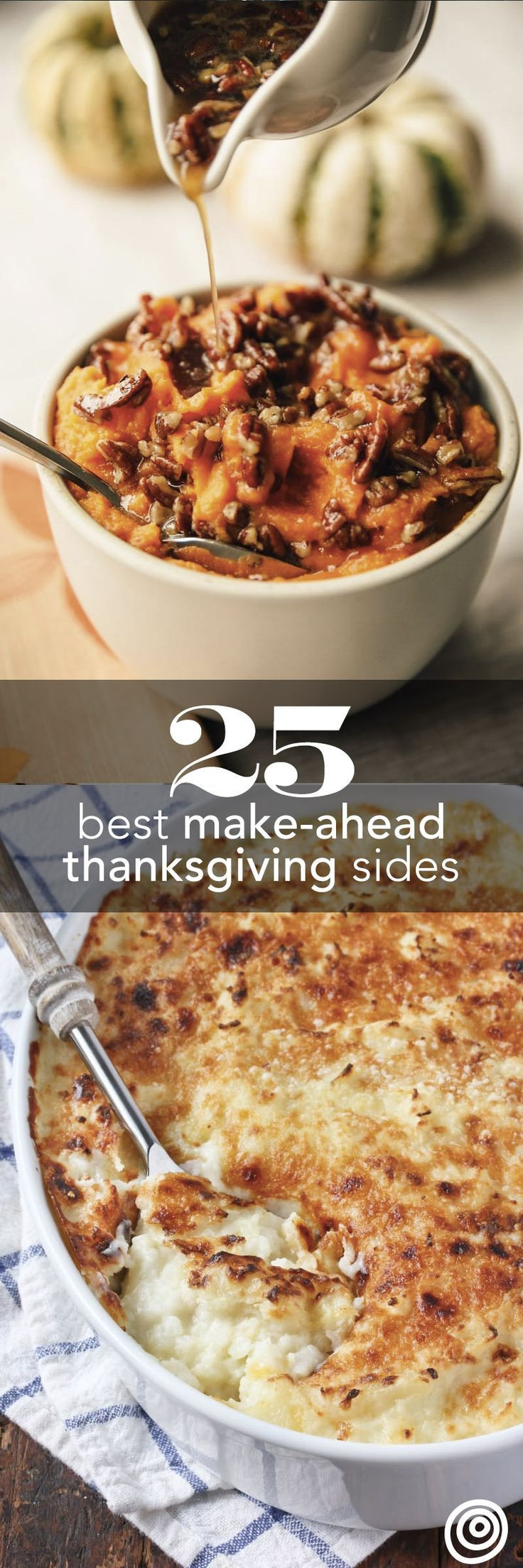 Make Ahead Sides For Thanksgiving
 25 Thanksgiving Side Dishes You Can Make Ahead of Time