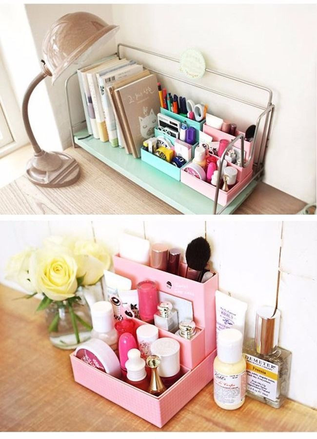 Makeup Organization DIY
 DIY Foldable Paper Cardboard Storage Box Makeup Cosmetic