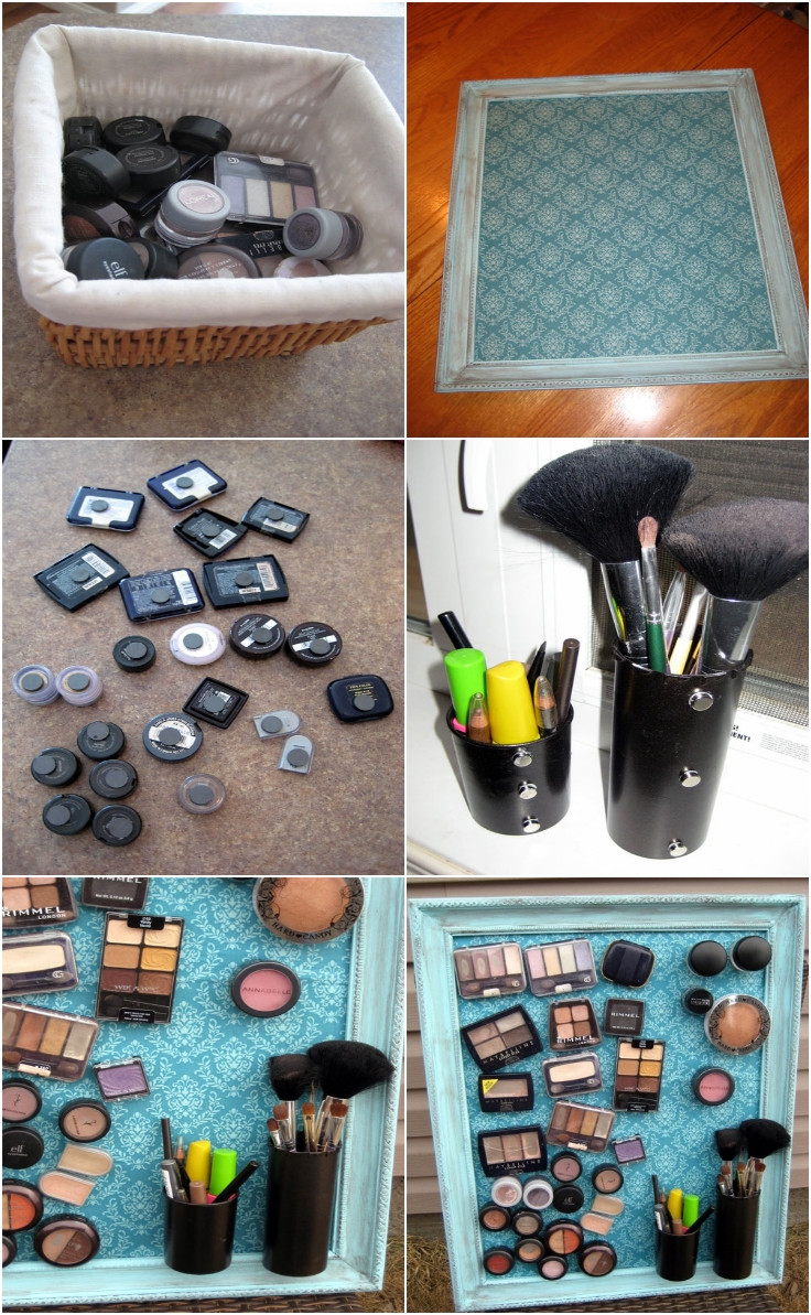 Makeup Organization DIY
 Top 10 DIY Makeup Storage Ideas Top Inspired