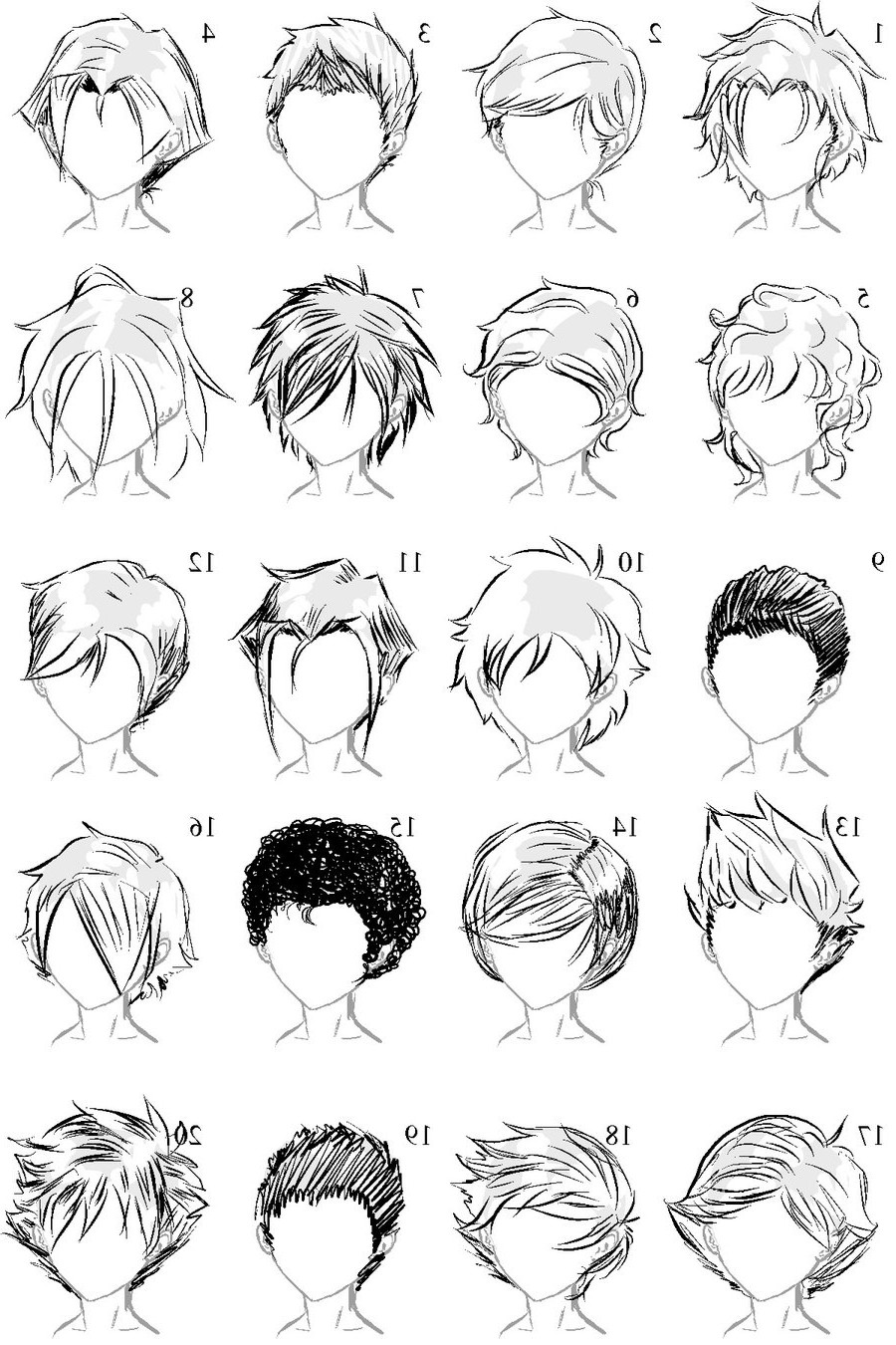 Male Hairstyles Anime
 Male Anime Hairstyles Drawing at PaintingValley