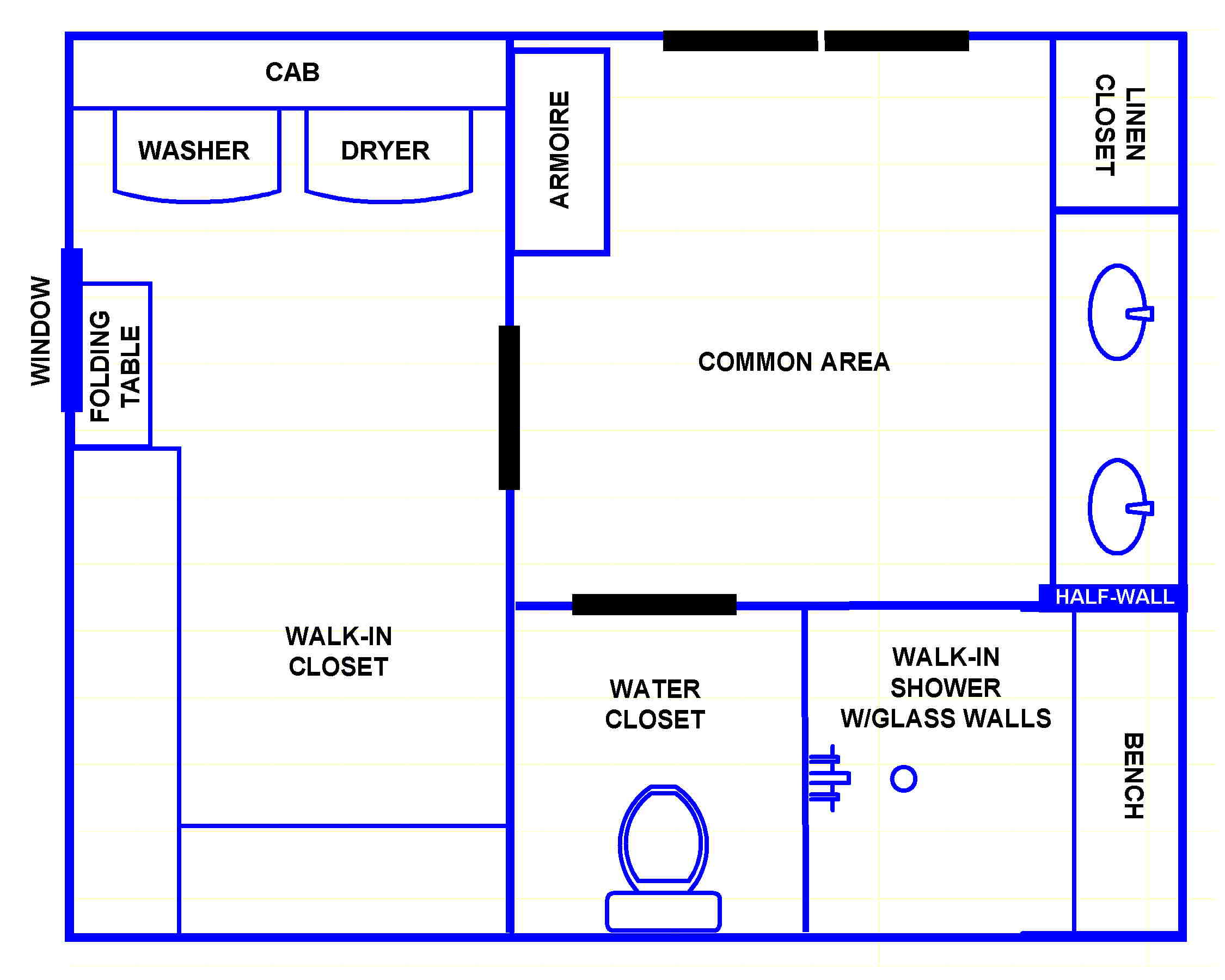 Master Bathroom Without Tub
 Does Anyone Have Any Ideas For This Master Bath Layout I