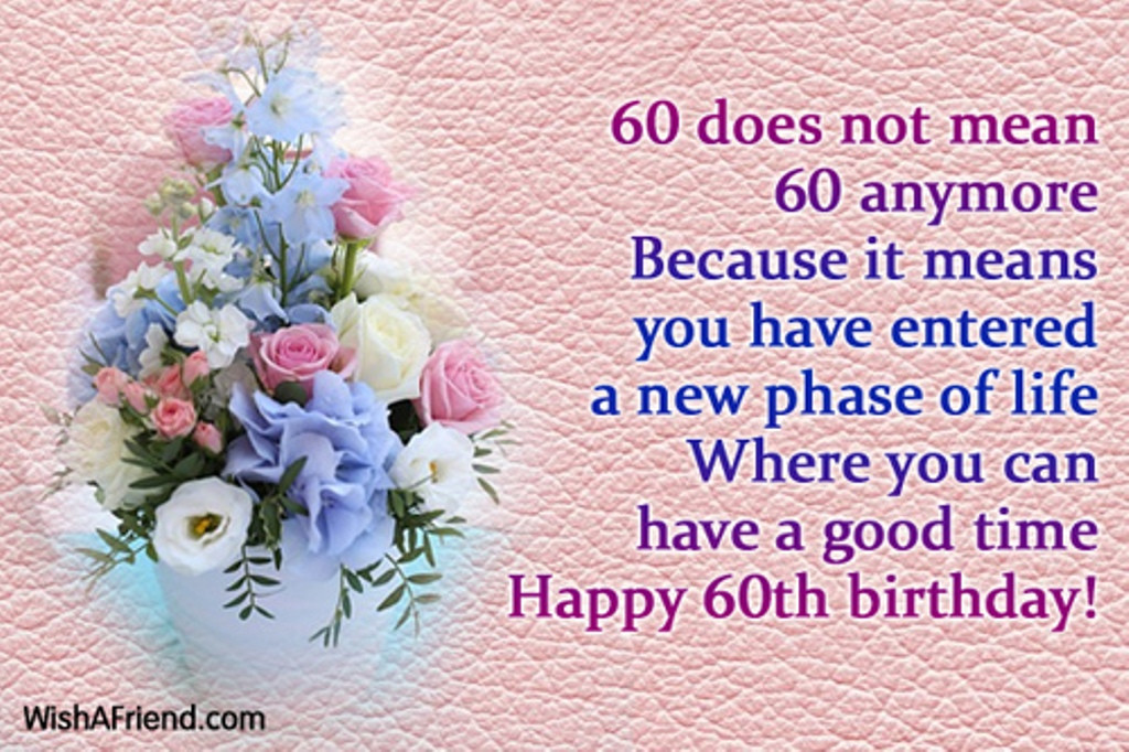 Mean Birthday Wishes
 Birthday Wishes For Sixty Year Old Wishes Greetings