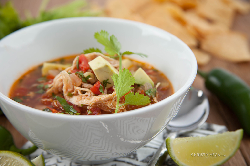 Mexican Chicken Lime Soup
 Mexican Chicken and Lime Soup Christy Vega