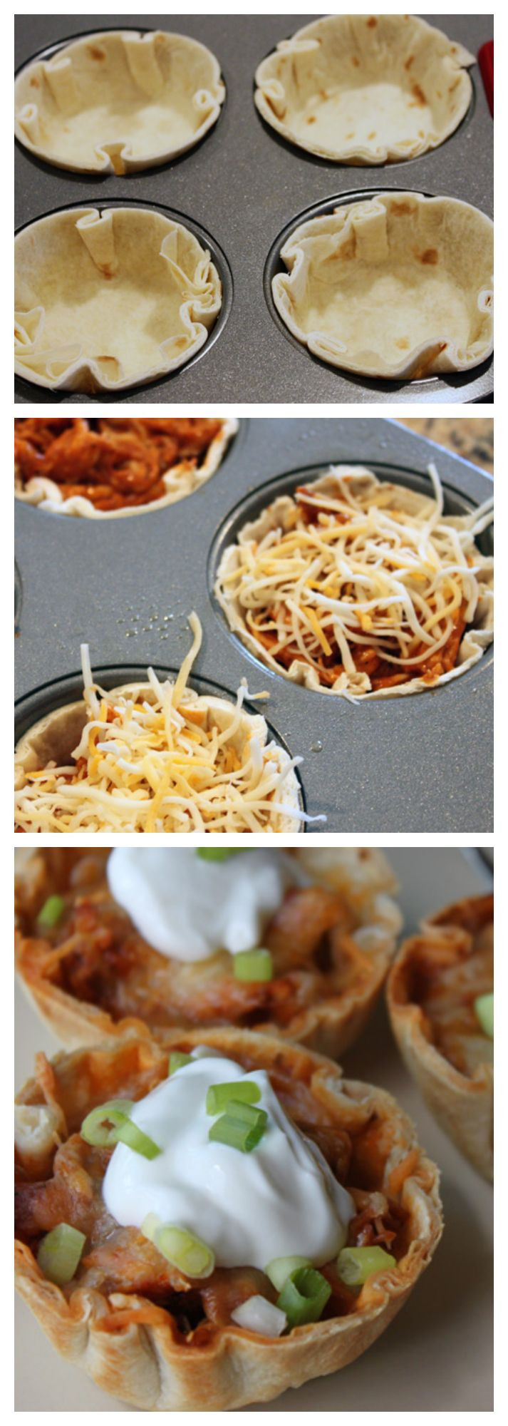 Mexican Food Ideas For Dinner Party
 Easy to Eat Chicken Enchilada Cups