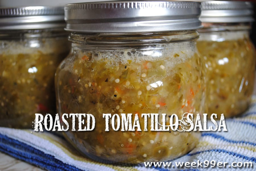 Mexican Salsa Recipe For Canning
 Roasted Tomatillo Salsa Canning Recipe