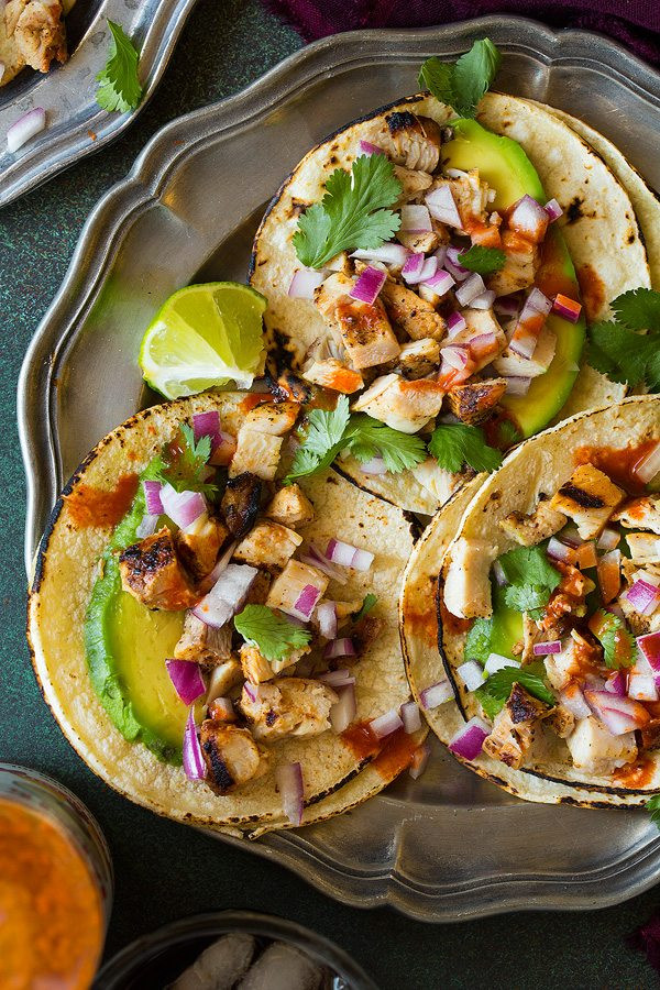 Mexican Street Tacos
 Grilled Chicken Street Tacos Cooking Classy