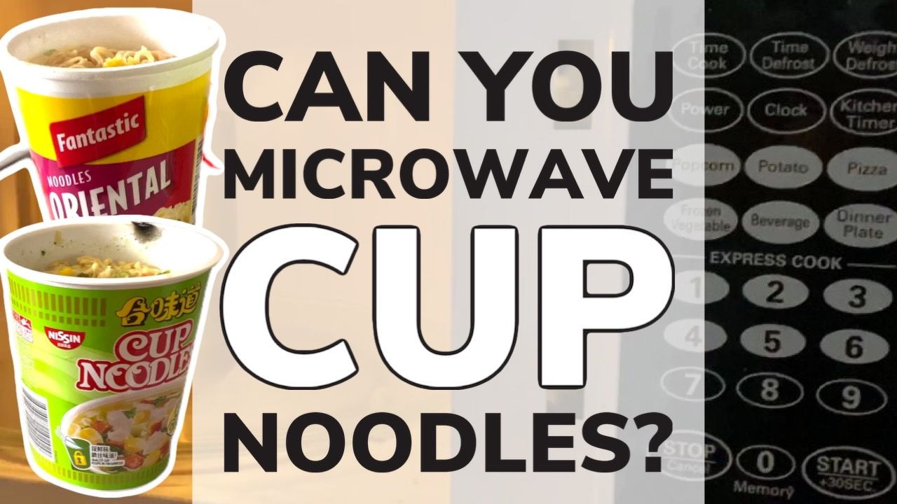 Microwave Cup Of Noodles
 Can You Microwave Cup Noodles TESTED The Cooler Box